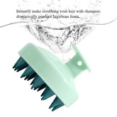Silicone Shampoo Brush & Scalp Massager – Hair Washing Comb & Body Massage Brush for Shower & Salon Hair Care - Himpall